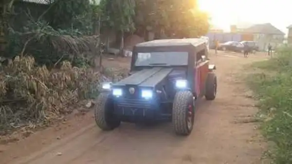 Brilliant Nigerian Engineer Manufactures Jeep in Imo State from Scratch (Photos)